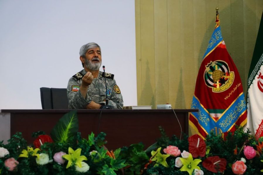 مشاور فرهنگی هیئت معارف جنگ شهید صیاد شیرازی در مراسم بزرگداشت آزادسازی سوسنگرد در مرکز آموزش پشتیبانی شهید امانی نزاجا